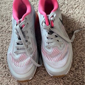 Nike Women's Athletic Shoes - Gray and Pink